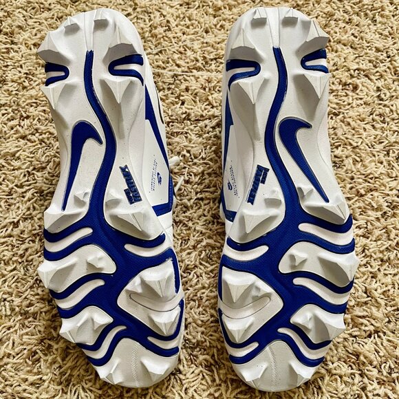 Nike Men's Alpha Menace 3 Shark Mid Football Cleats CV0582-101, Size 12 (New) - Picture 8 of 9